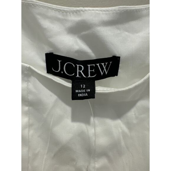 new J. Crew White Midi Dress - Picture 10 of 11